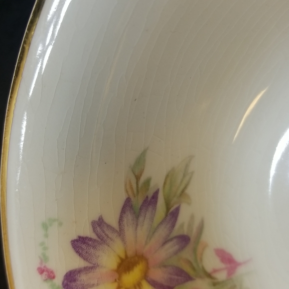 Universal Pottery Camwood Ivory Poppy Pattern Dinnerware - Picture 15 of 16